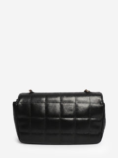 Chanel black lambskin Chocolate Bar mini flap bag - view 3