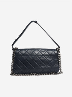 Navy 2012 east west boy bag Cross-body Bags Chanel 
