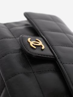 Chanel black lambskin Chocolate Bar mini flap bag - view 5