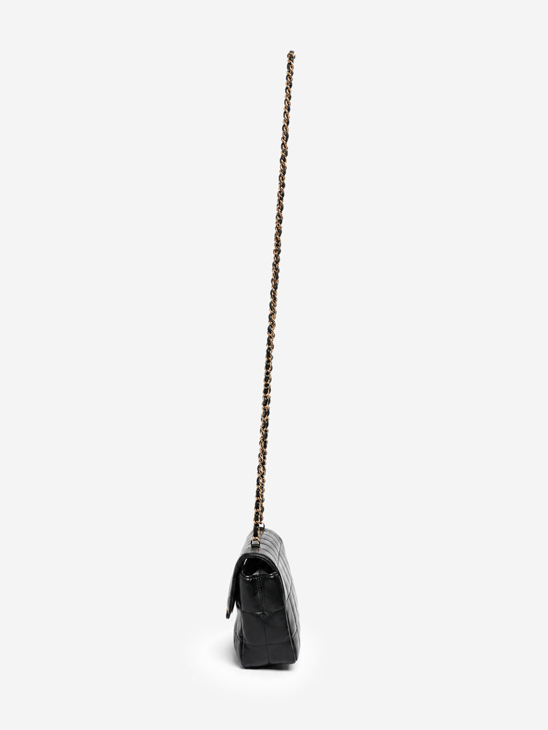 Chanel black lambskin Chocolate Bar mini flap bag - view 7