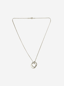 Tiffany & Co. Silver 1837 Interlocking Circles pendant