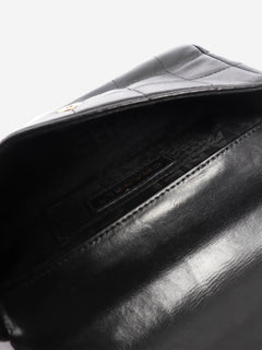 Chanel black lambskin Chocolate Bar mini flap bag - view 9