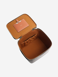 Brown square vanity case Top Handle Bags Celine 