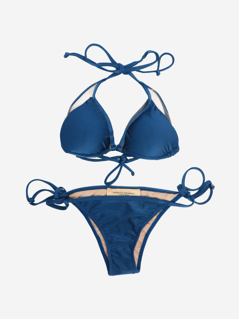 bikini set mesh detail