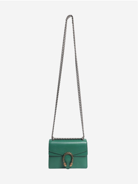 Green Dionysus leather shoulder bag alternate image