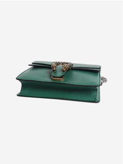 Green Dionysus leather shoulder bag