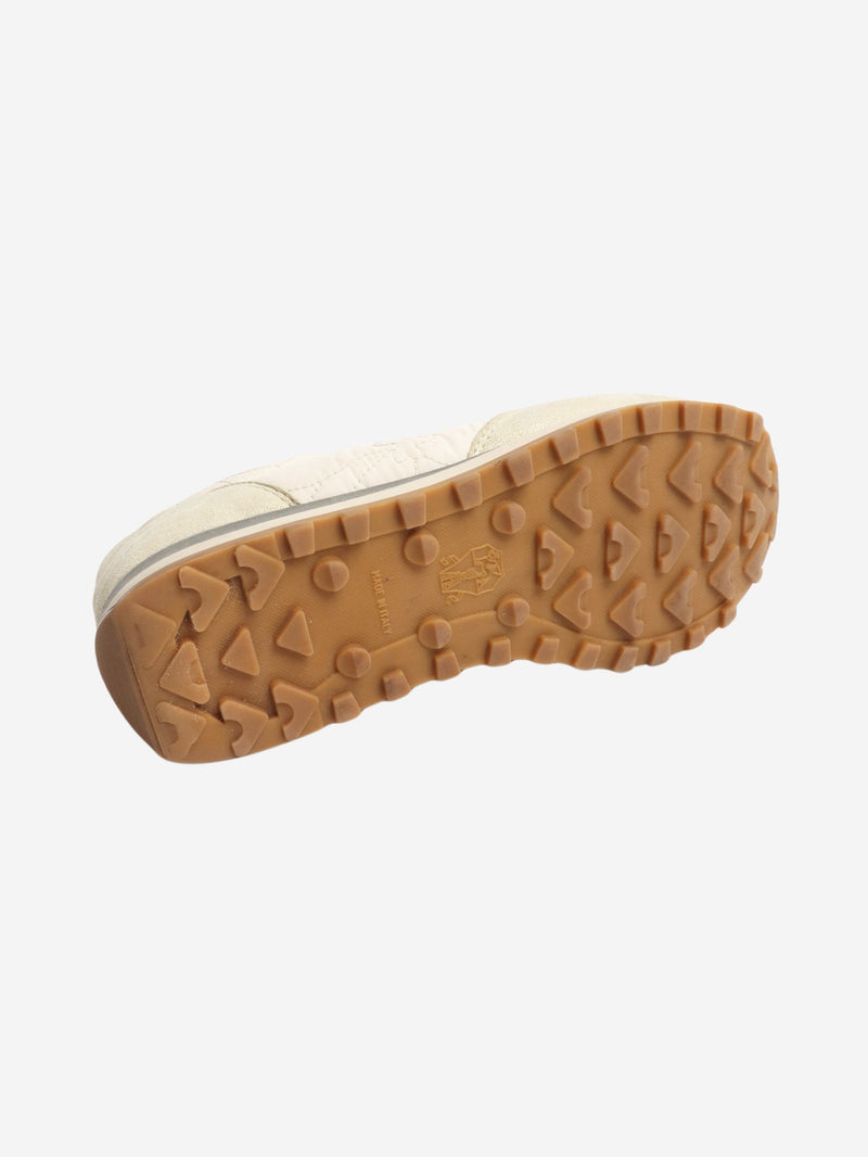Multicolour monili patch sneakers - size EU 38 Trainers Brunello Cucinelli 