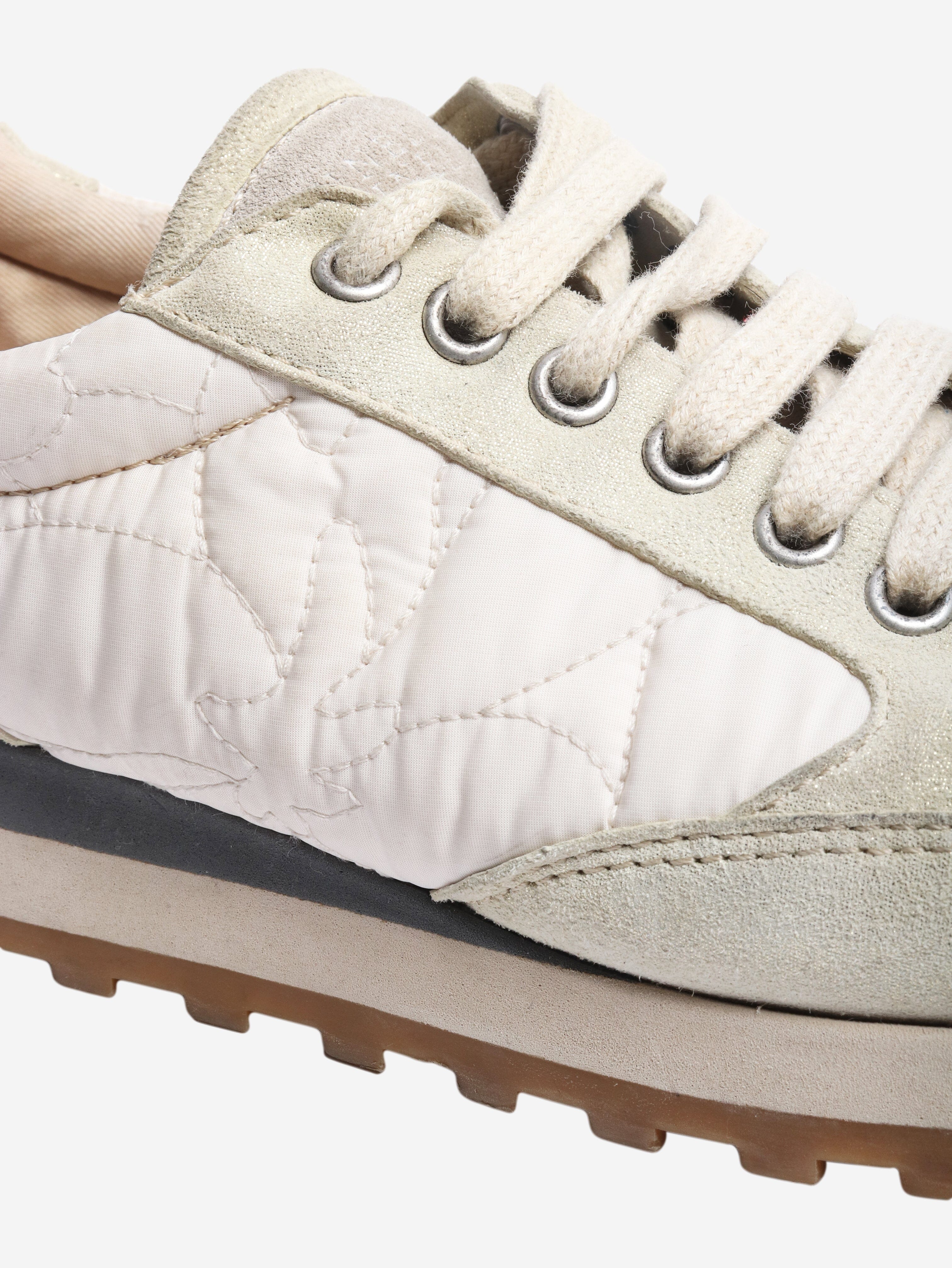 Multicolour monili patch sneakers - size EU 38 Trainers Brunello Cucinelli 