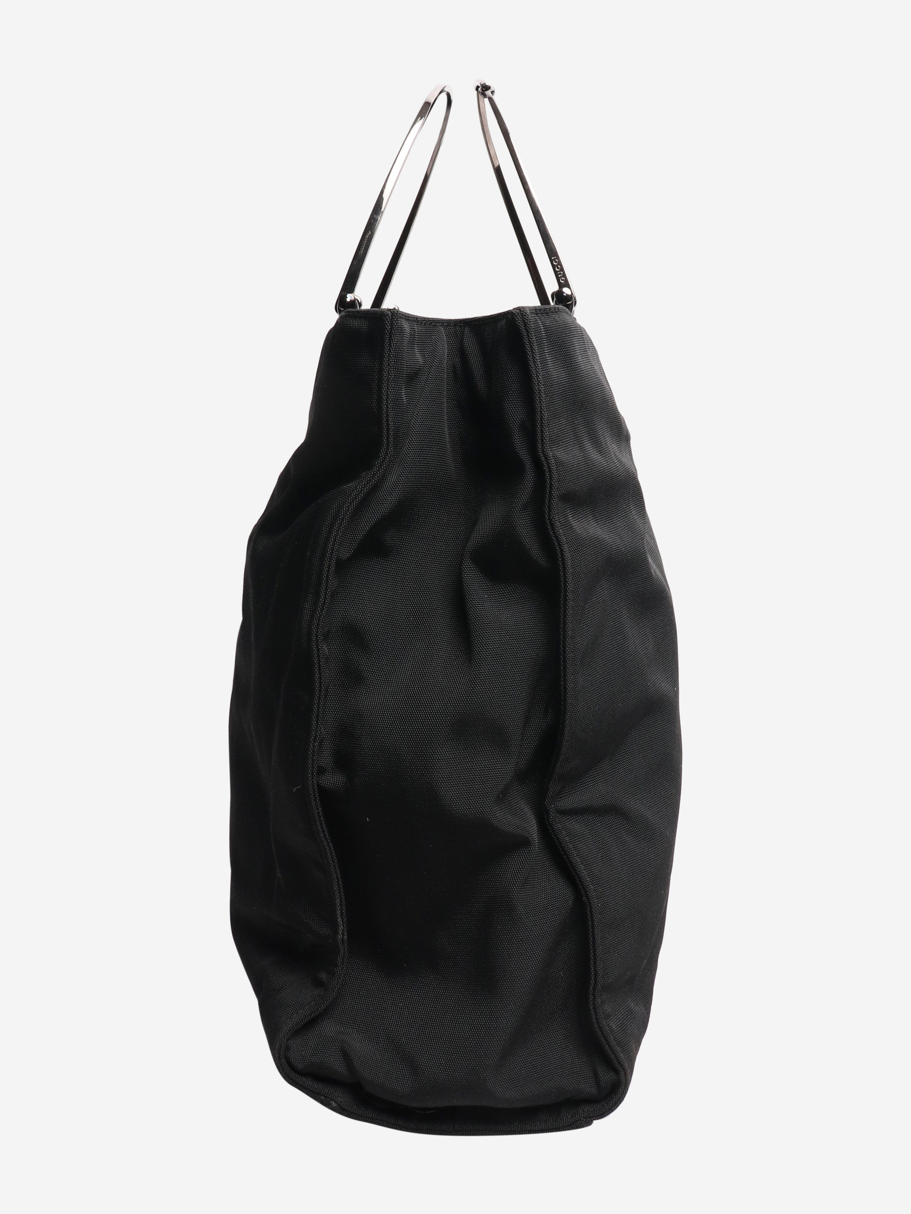 Black nylon 2way tote bag Tote Bags Gucci 