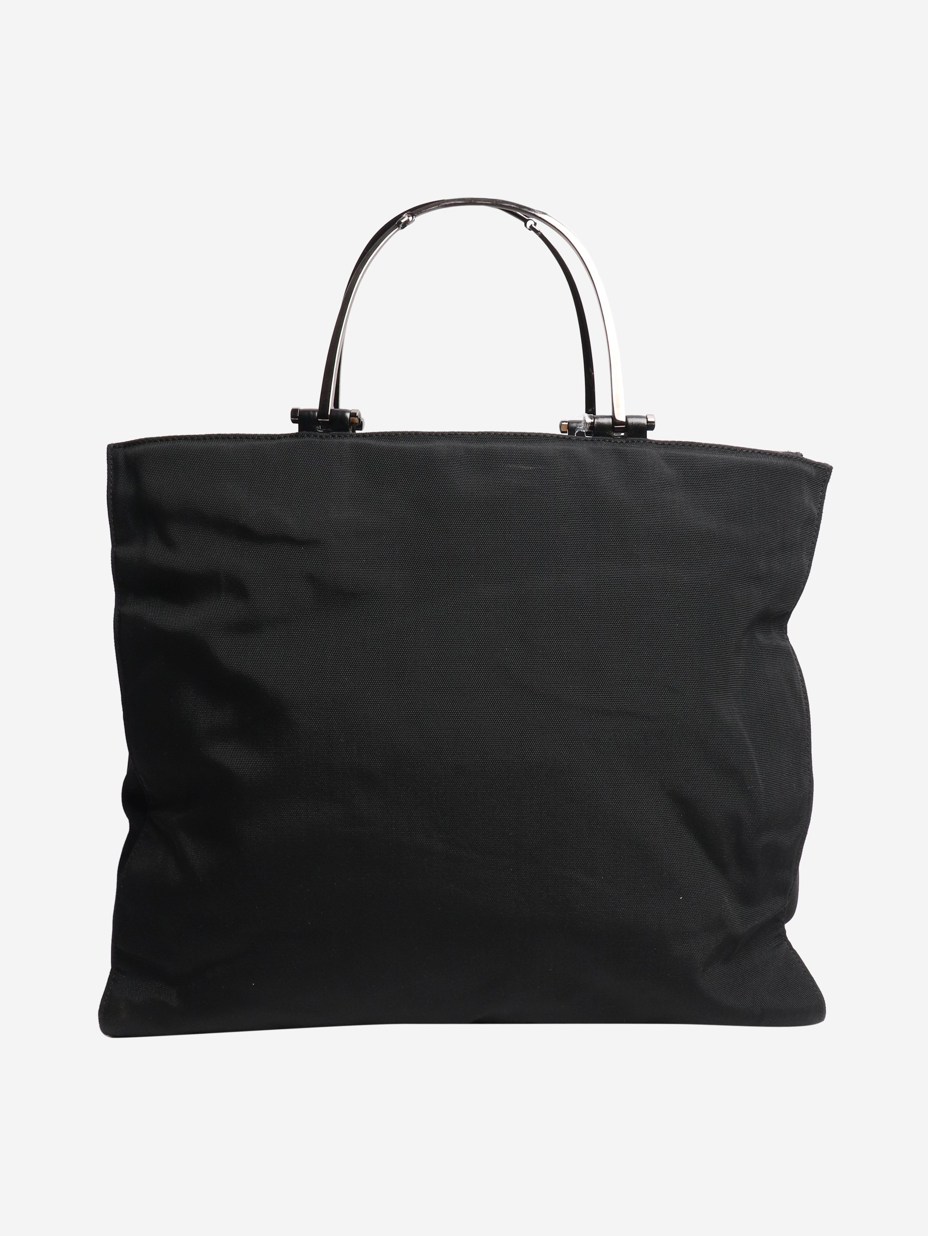 Black nylon 2way tote bag Tote Bags Gucci 