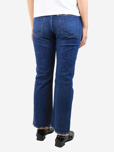 Tu Es Mon Tresor Blue mid-rise slim-fit jeans - size UK 10