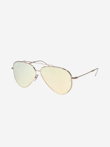 Rayban Gold aviator sunglasses