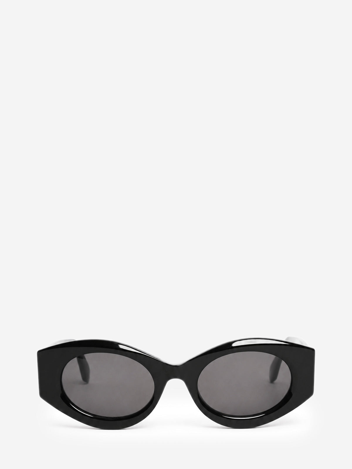 Black acetate oval sunglasses Sunglasses Alaia 