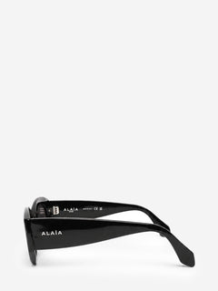 Black acetate oval sunglasses Sunglasses Alaia 