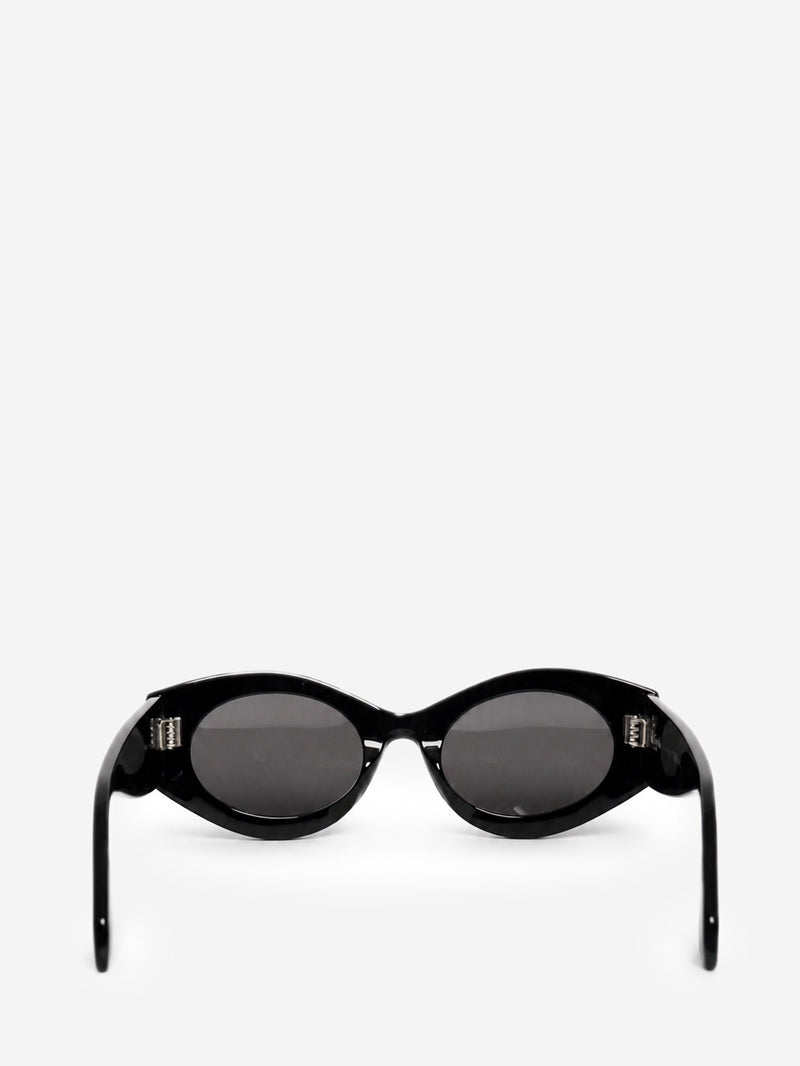 Black acetate oval sunglasses Sunglasses Alaia 