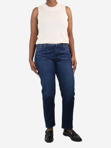 Sportmax Blue indigo boyfriend cut jeans - Brand size 30