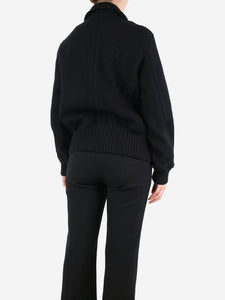 Bamford Black wool jacket - size UK 14