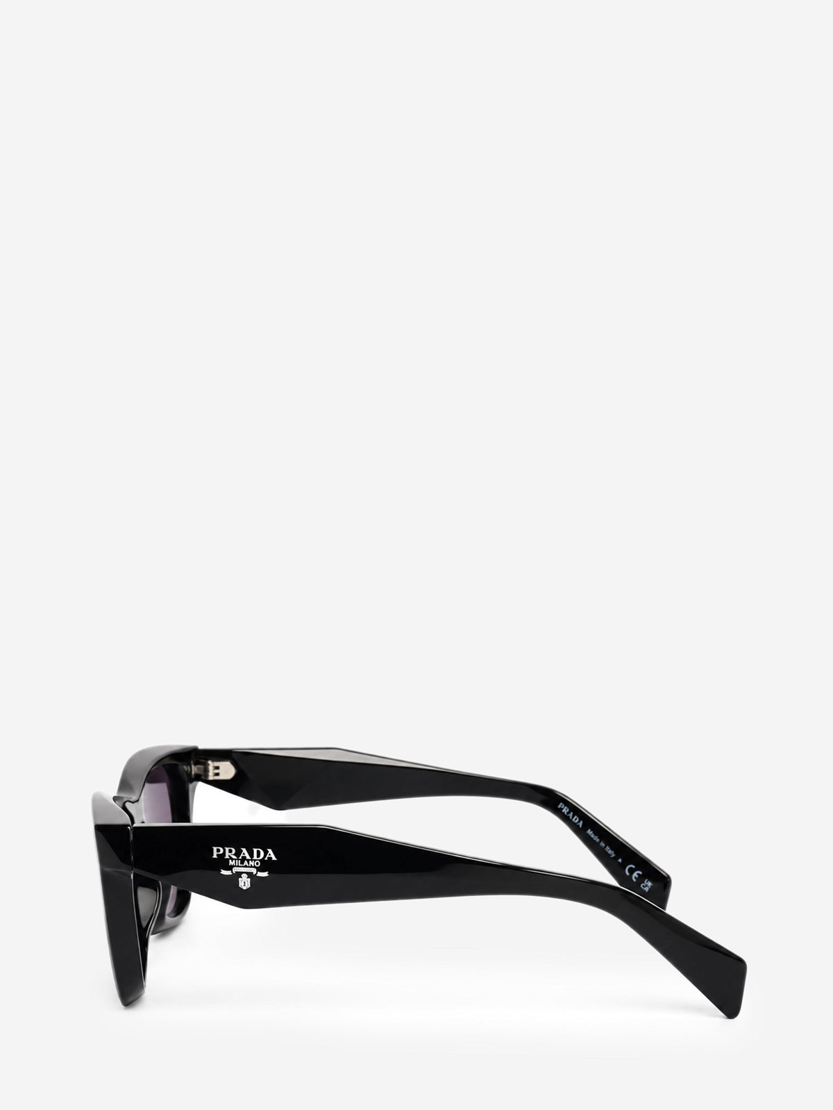 Black acetate cat-eye sunglasses Sunglasses Prada 