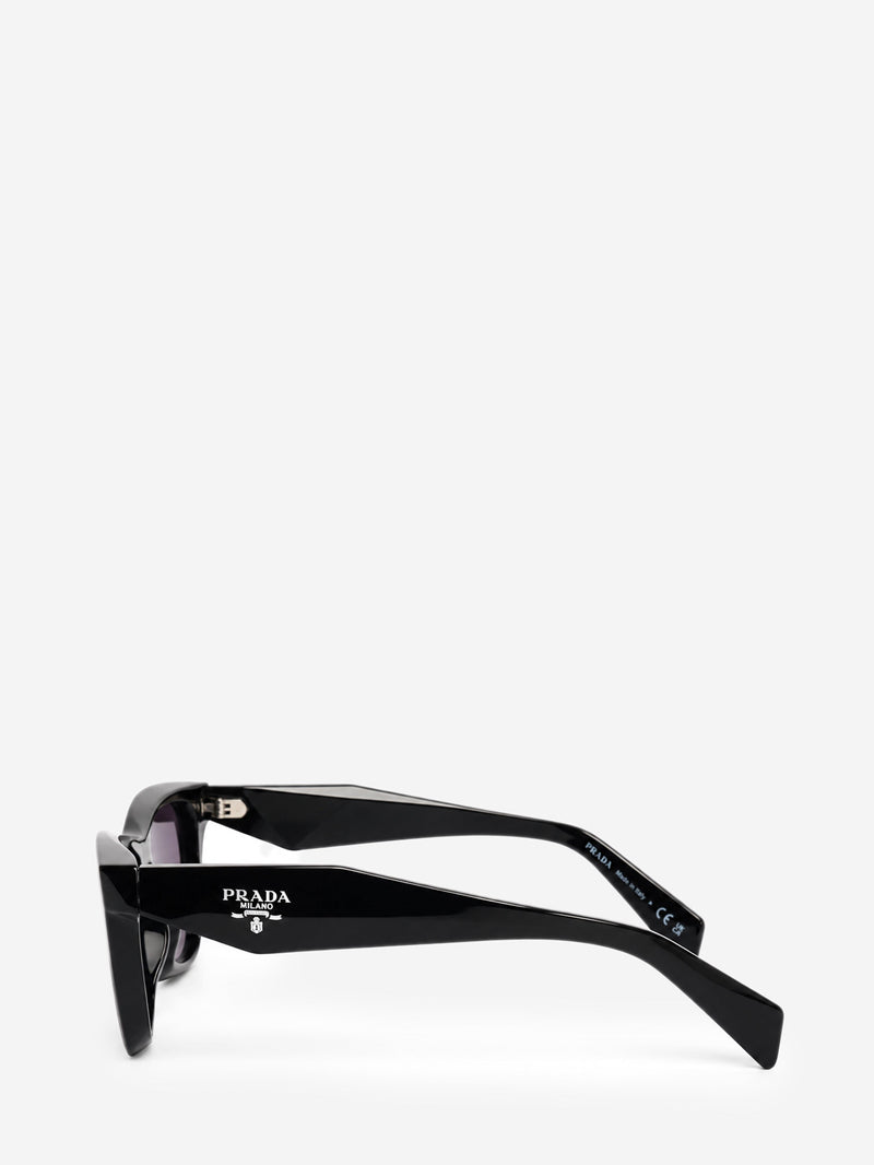 Black acetate cat-eye sunglasses Sunglasses Prada 
