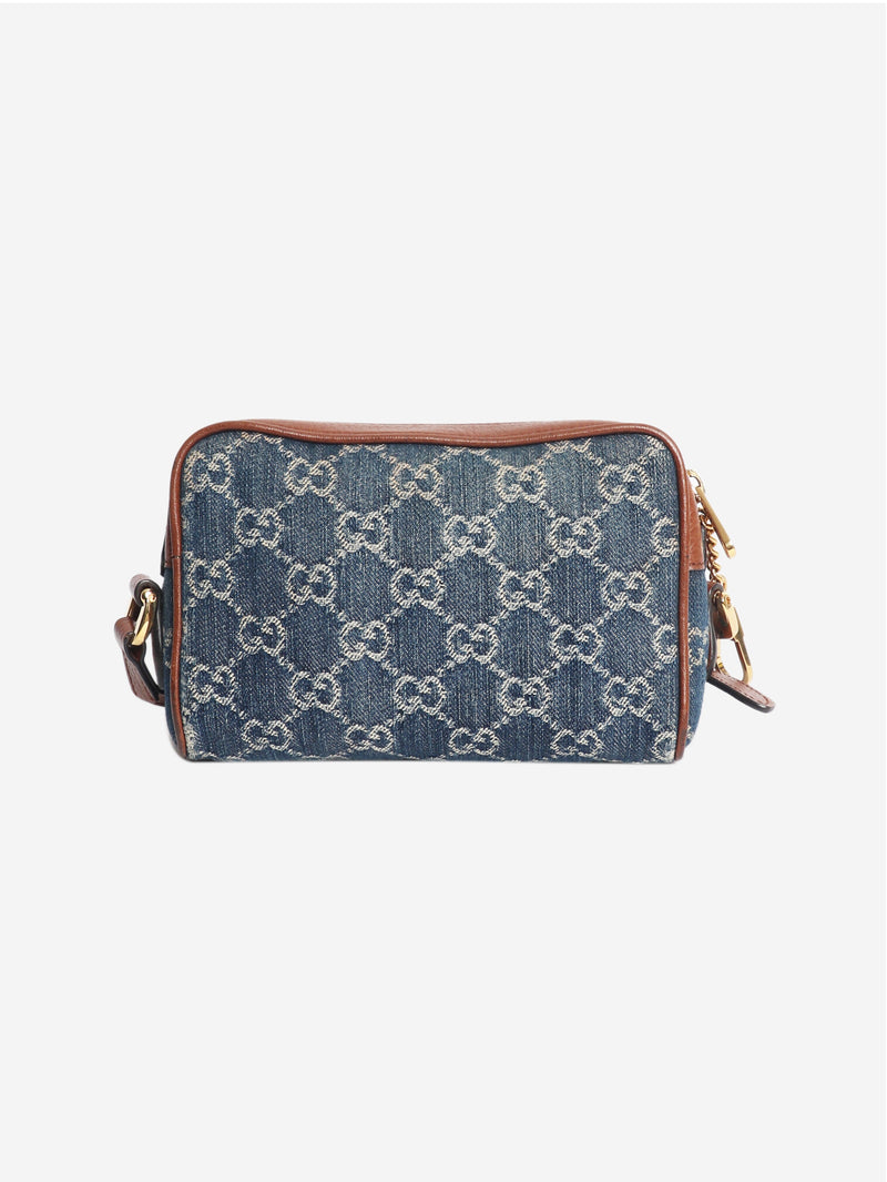 Blue denim Ophidia GG shoulder bag Cross-body bags Gucci 