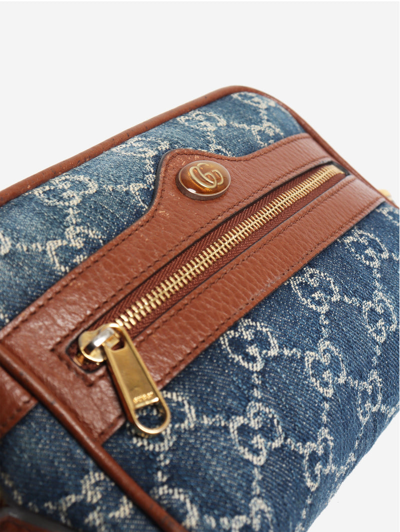 Blue denim Ophidia GG shoulder bag Cross-body bags Gucci 