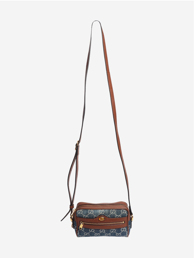 Blue denim Ophidia GG shoulder bag Cross-body bags Gucci 