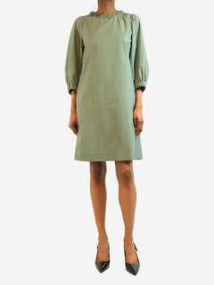 Blue bejewelled mini dress - size UK 8 Dresses 'S Max Mara 