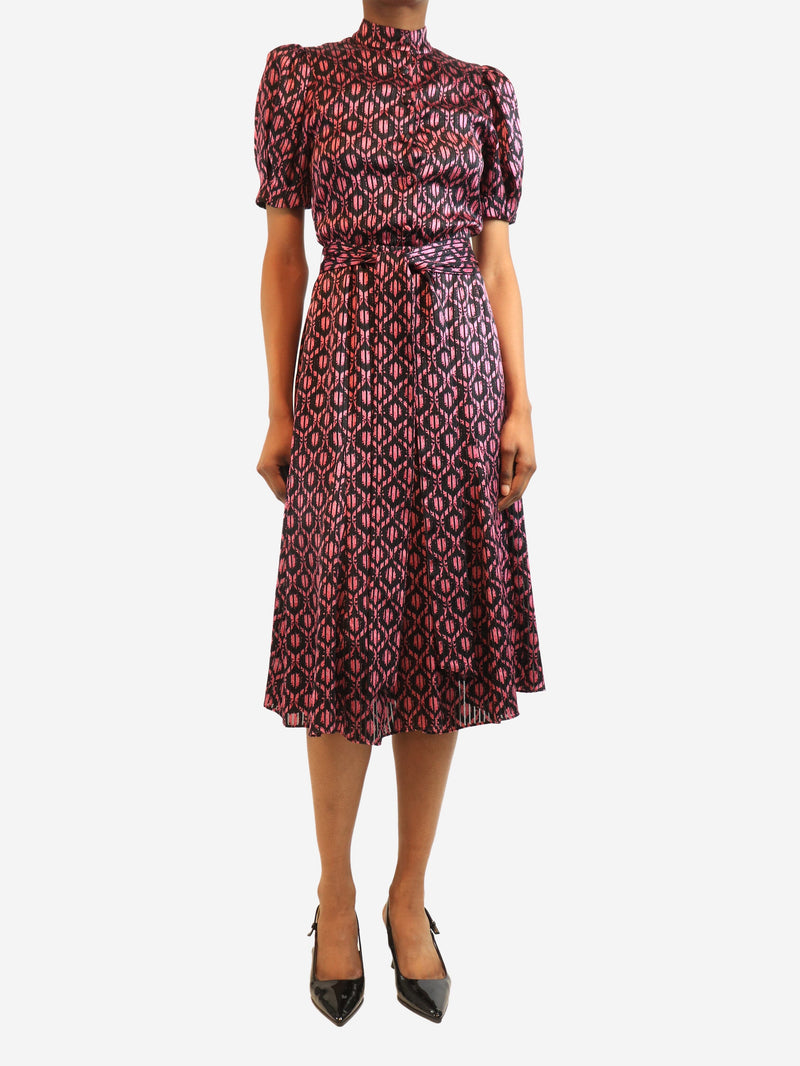 Black and pink maxi dress - size UK 12 Dresses Alice + Olivia 