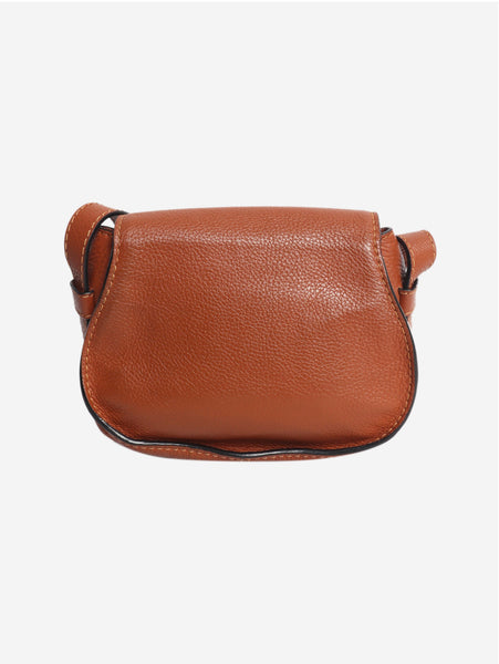 Brown mini Marcie saddle bag alternate image