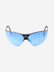 Gentle Monster x Marine Serre Silver Visionizer sunglasses