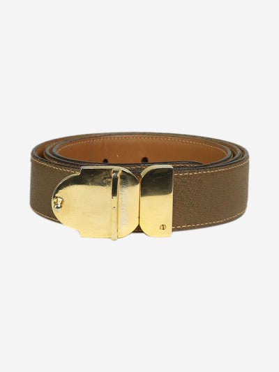 Brown leather belt Belts Gucci 