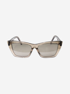 Saint Laurent Brown square framed sunglasses