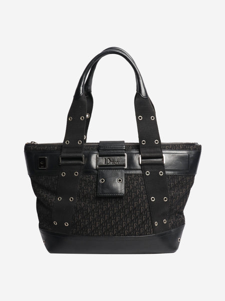 Black vintage 2002 tote bag product image