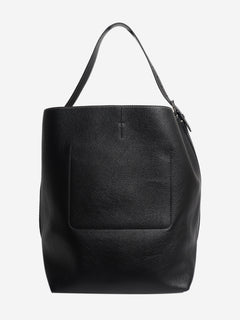 Black large leather shoulder bag Cross-body Bags Toteme 