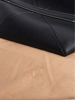 Black large leather shoulder bag Cross-body Bags Toteme 