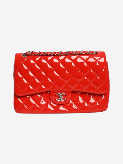 Red 2014 jumbo double flap Cross-body Bags Chanel 
