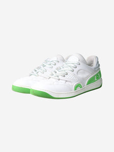 Gucci White basket low-top trainers - size EU 39