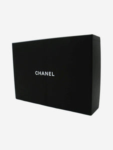 Chanel Black 2019 V-Stich Wallet On Chain