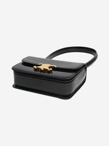 Celine Black Teen Garance patent shoulder bag