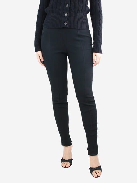 Black elasticated trousers - size UK 12 product image