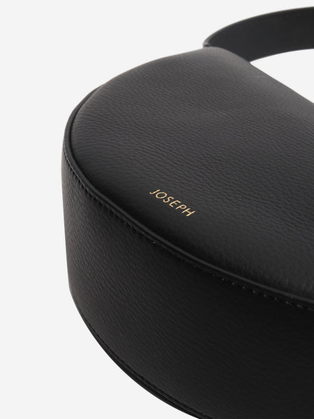 Black half moon bag alternate image
