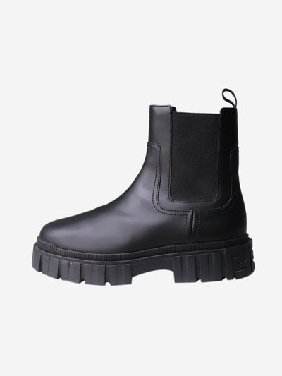 Black Chelsea platform boots - size EU 38.5 Boots Fendi 