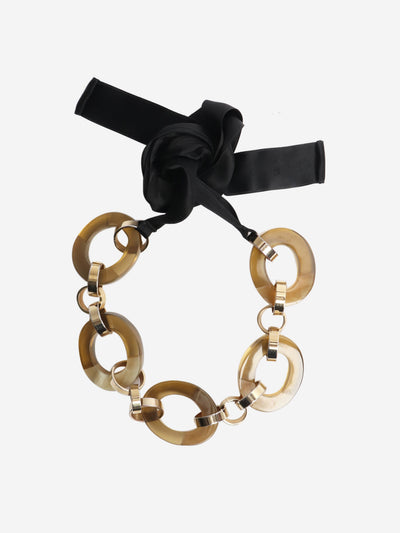 Black and brown resin necklace Necklaces Marni 