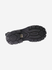 Fendi Black Chelsea platform boots - size EU 38.5