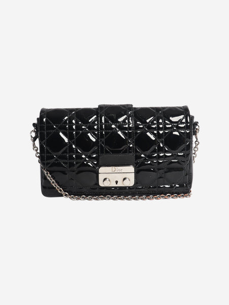 Black Promenade wallet on chain bag product image