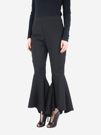 Black flared trousers - size UK 10 Trousers Ellery 