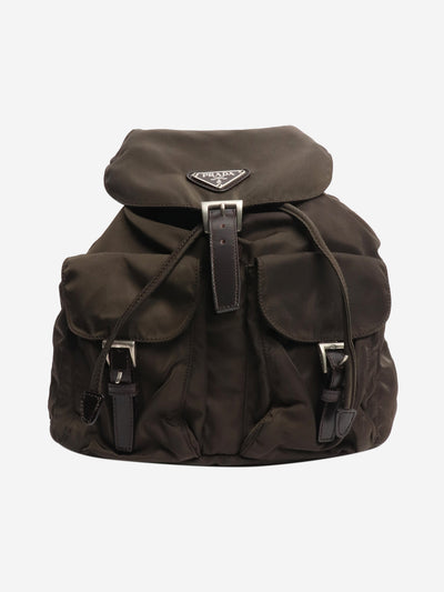 Green nylon backpack Backpacks Prada 