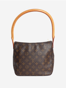 Brown 2001 Monogram Looping MM bag Shoulder bags Louis Vuitton 