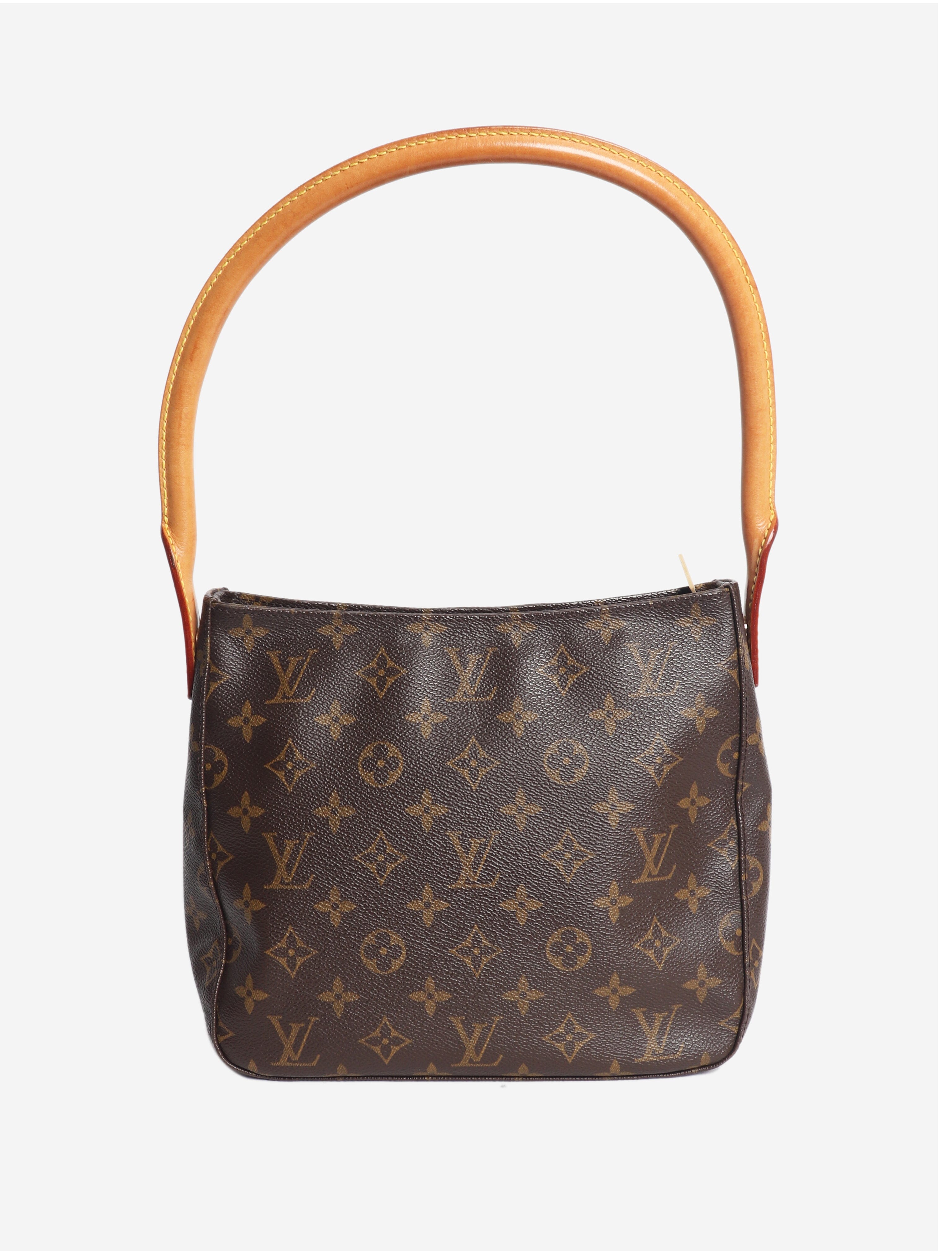 Brown 2001 Monogram Looping MM bag Shoulder bags Louis Vuitton 