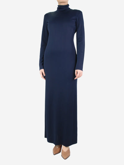 Blue Alicho turtleneck maxi dress - size S Dresses The Row 